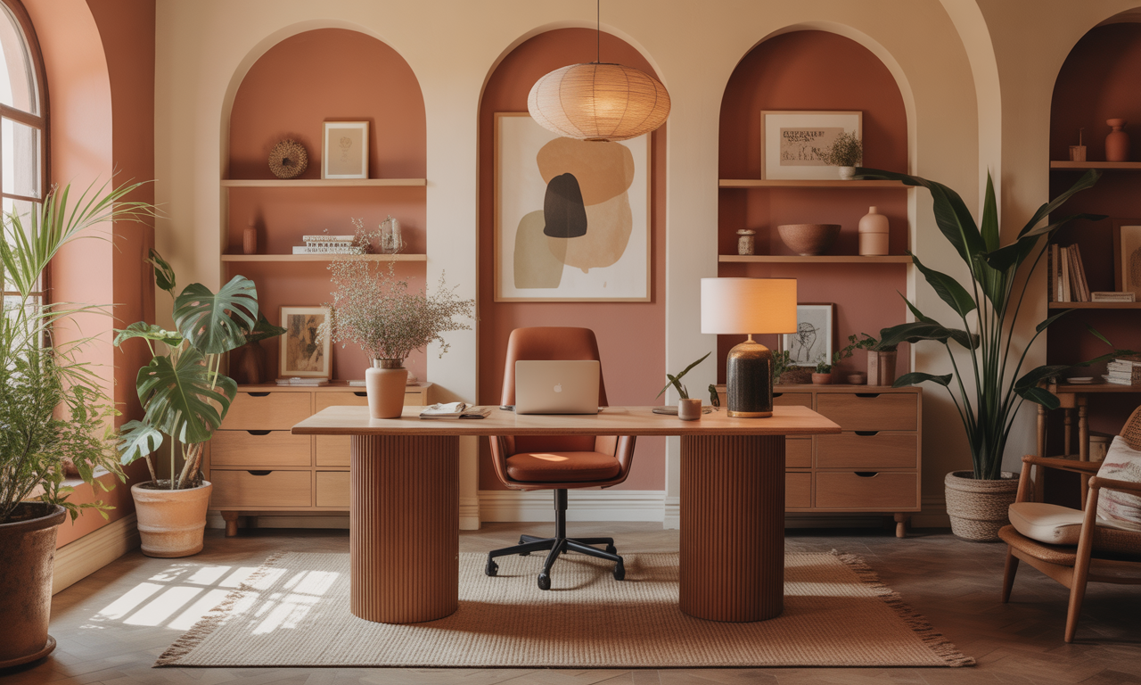découvrez comment aménager un bureau terracotta pour un espace de travail à la fois chaleureux et élégant, alliant confort et style pour booster votre productivité.