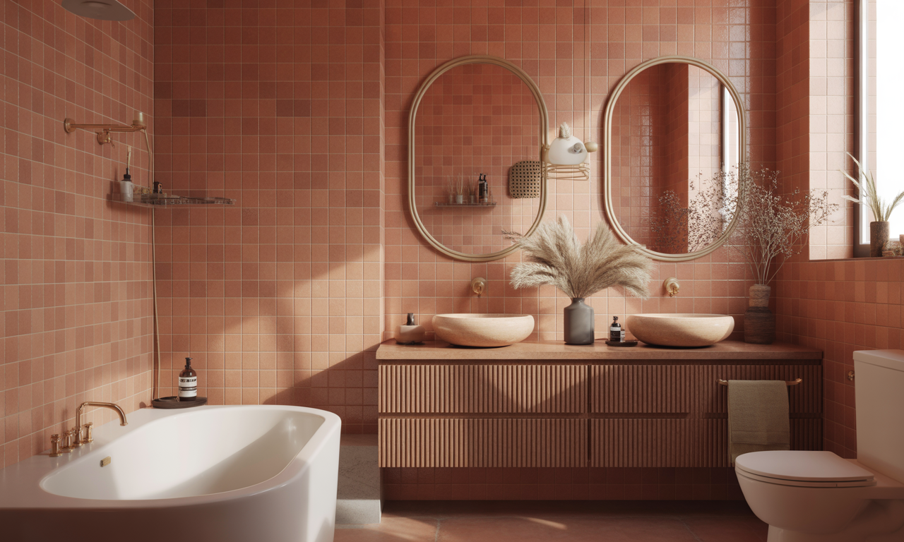 découvrez nos conseils pour aménager une salle de bain terracotta, alliant tendance et ambiance chaleureuse, pour un espace moderne et accueillant.
