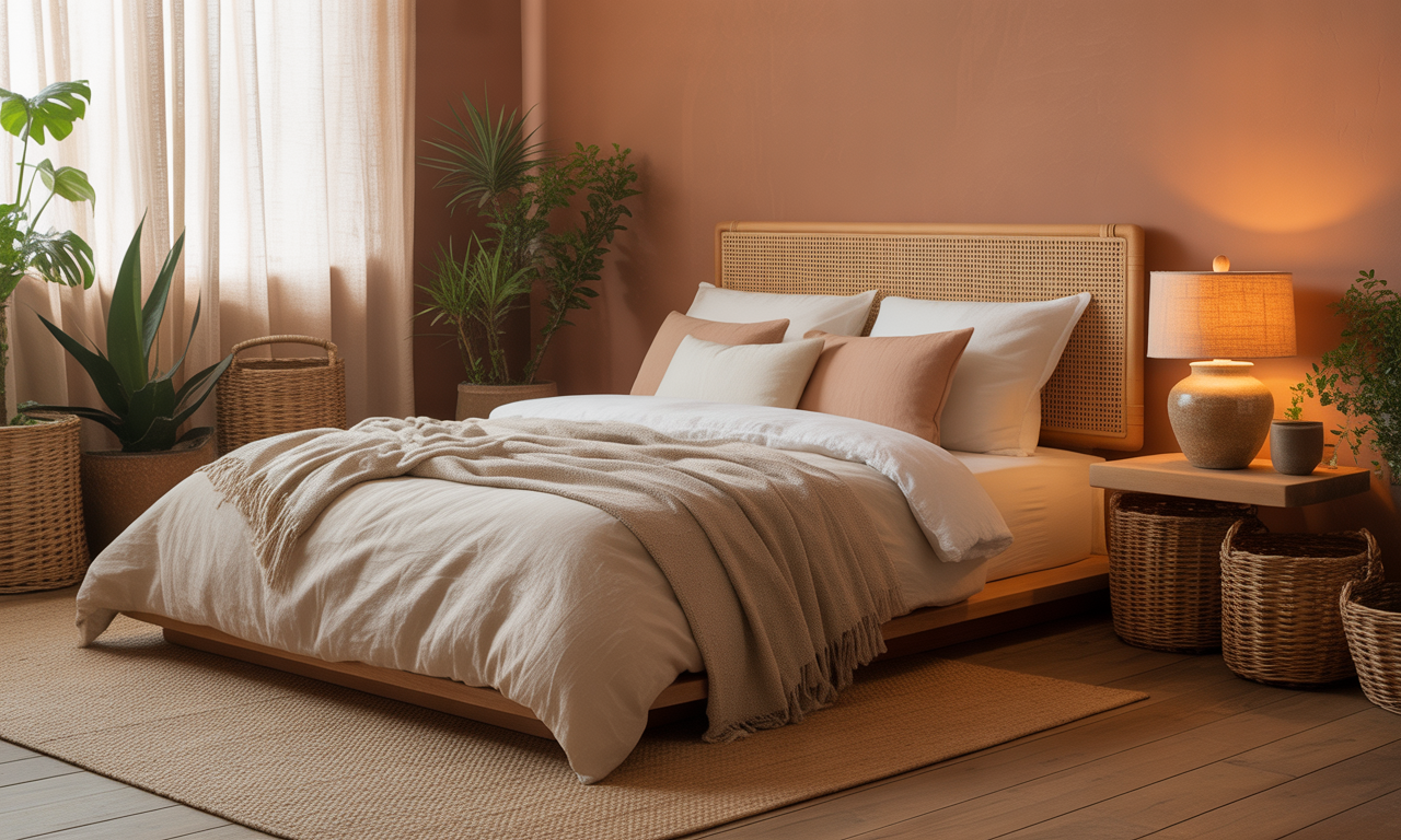 découvrez nos conseils pour réussir la décoration d'une chambre avec un mur terracotta, alliant chaleur et élégance pour un intérieur cosy et moderne.