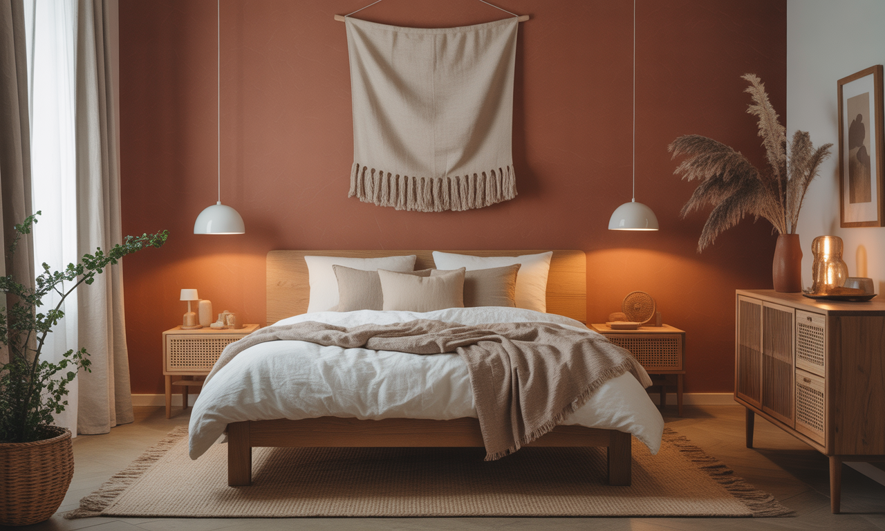 découvrez nos astuces pour réussir la décoration d'une chambre avec un mur terracotta, alliant chaleur et style pour un intérieur accueillant et moderne.