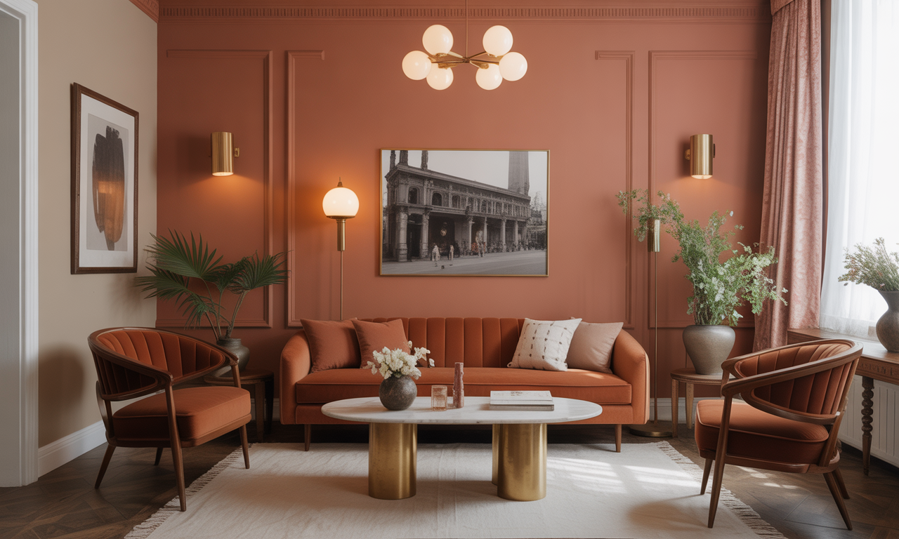 découvrez nos conseils pour réussir votre décoration intérieure avec une couleur terracotta mur, apportant chaleur et convivialité à votre espace.