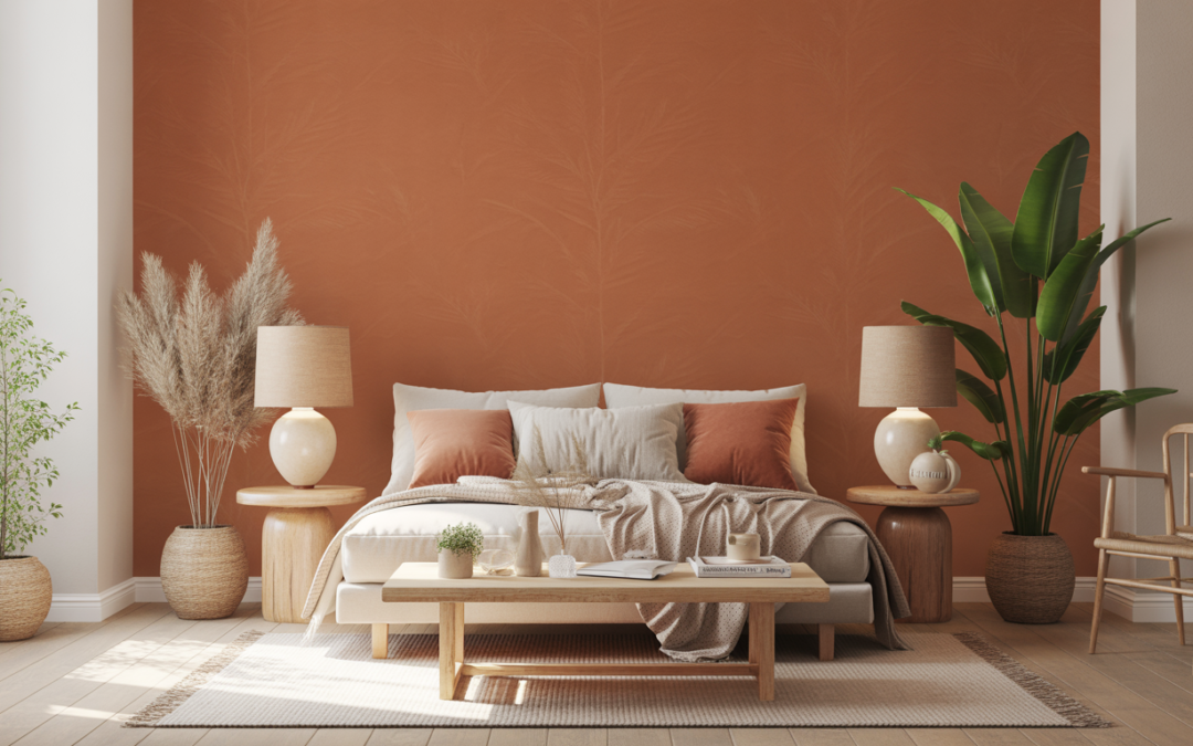 Papier peint terracotta : astuces et inspirations pour sublimer votre intérieur
