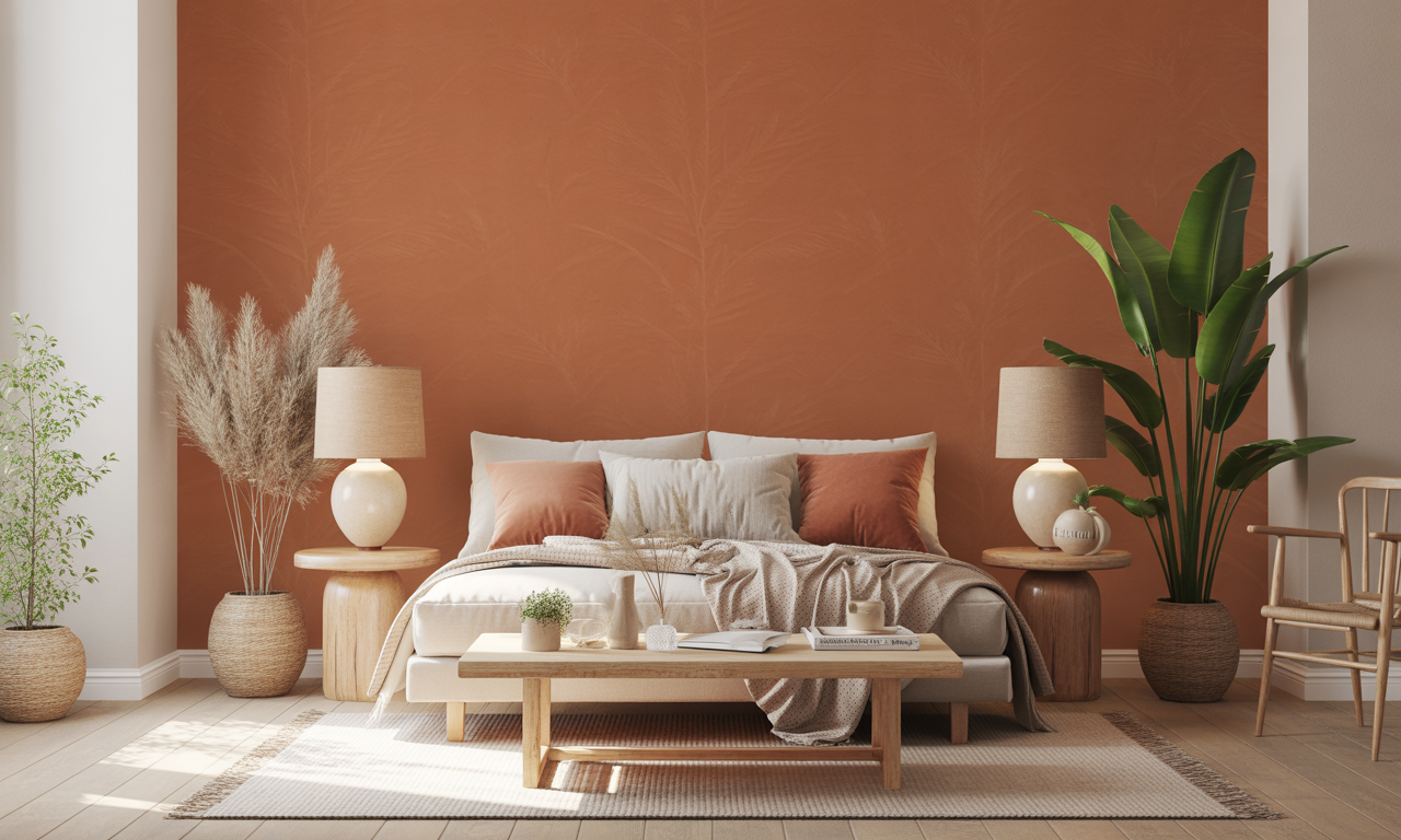 découvrez comment utiliser le papier peint terracotta pour apporter chaleur et élégance à votre intérieur grâce à nos astuces et inspirations déco.