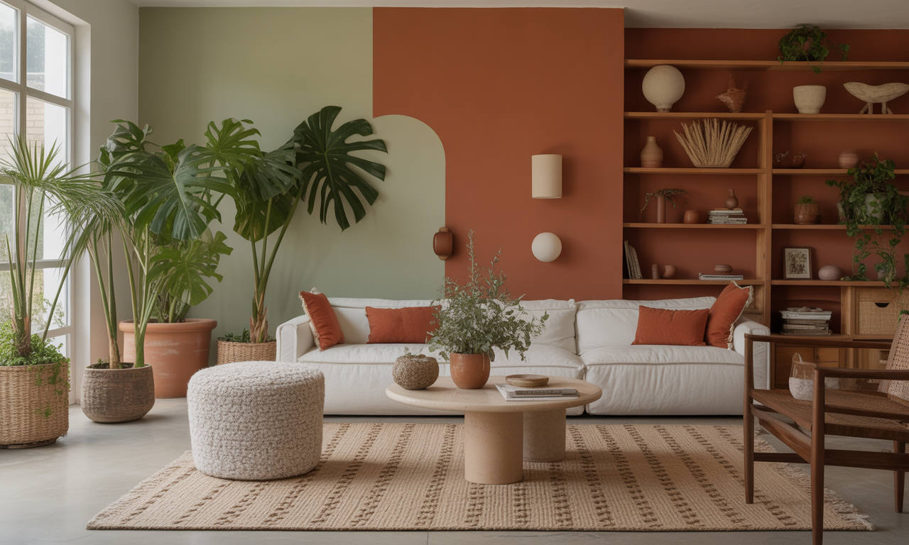 découvrez notre guide complet pour choisir la teinte parfaite de peinture terracotta pour votre salon et créer une ambiance chaleureuse et accueillante.