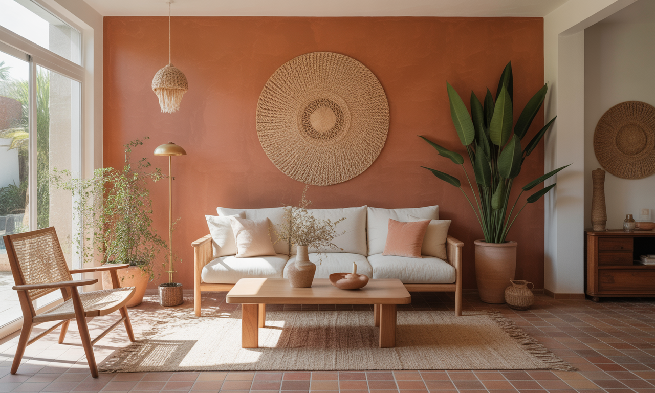 découvrez notre guide complet pour choisir la teinte de peinture terracotta idéale pour votre salon et créez une ambiance chaleureuse et élégante.