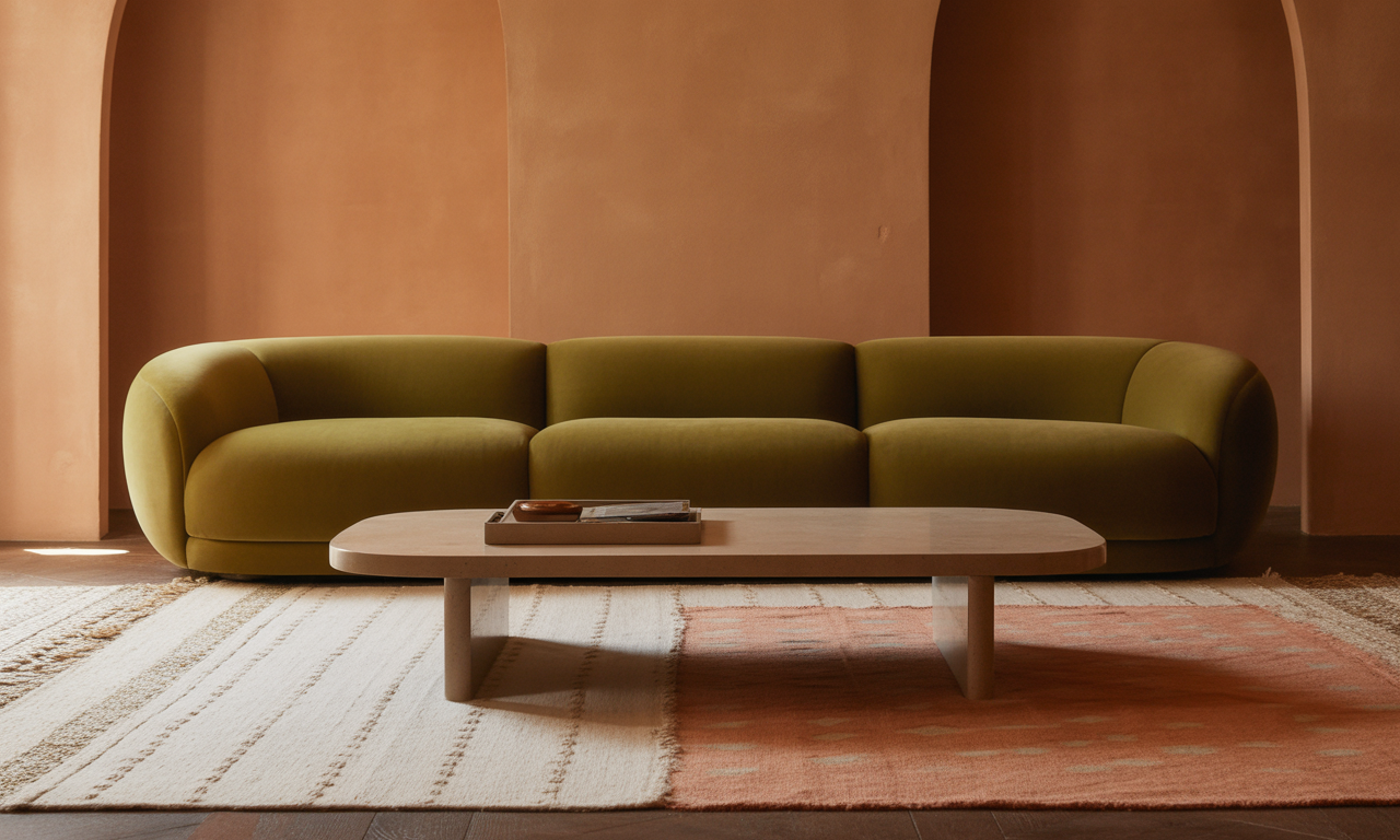 découvrez comment créer un salon chaleureux et tendance avec un mur terracotta grâce à nos conseils déco simples et efficaces.