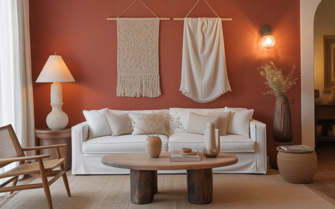 Terracotta et blanc : comment associer ces couleurs pour un intérieur chaleureux