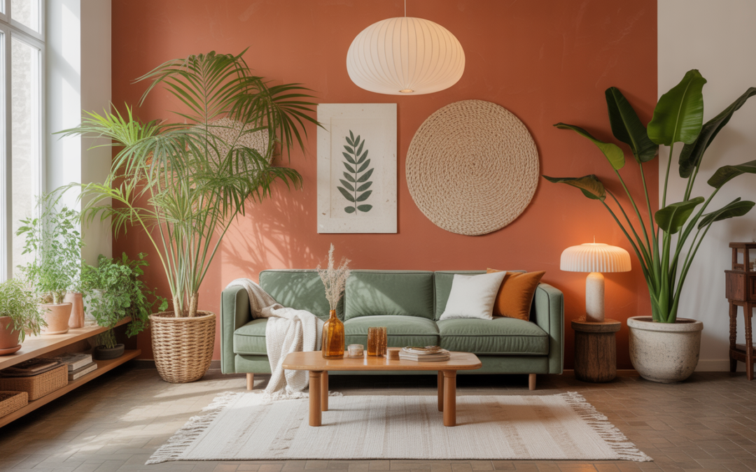 Terracotta et vert : comment marier ces couleurs pour une décoration harmonieuse