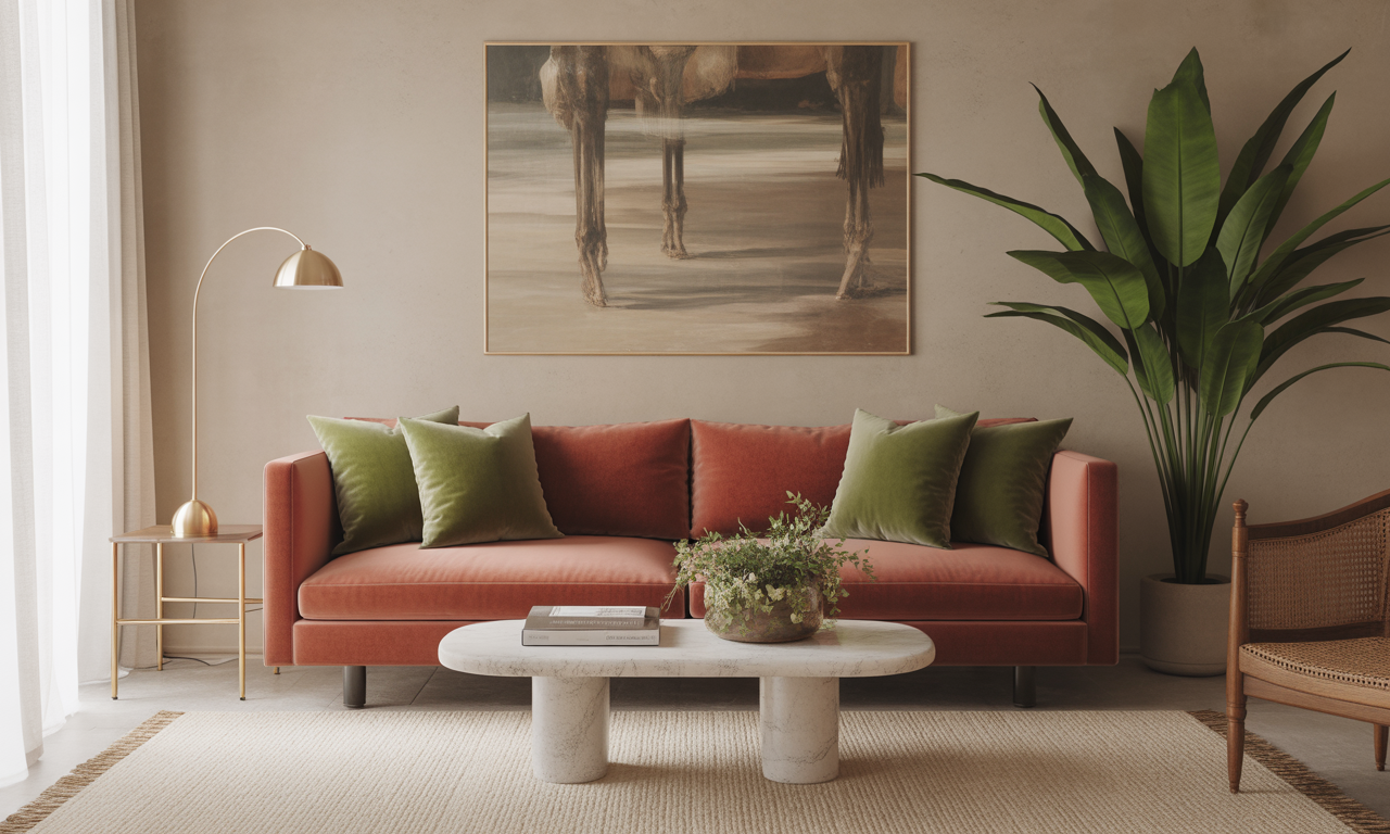 découvrez comment choisir la teinte idéale de canapé terracotta pour harmoniser parfaitement votre salon et créer une ambiance chaleureuse et tendance.