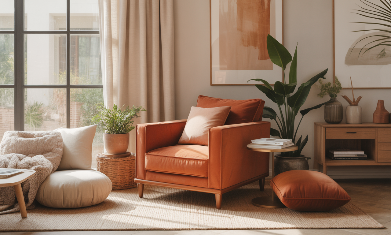 découvrez comment choisir un fauteuil terracotta et intégrer cette teinte chaleureuse dans votre intérieur grâce à notre guide complet, pour une décoration accueillante et tendance.