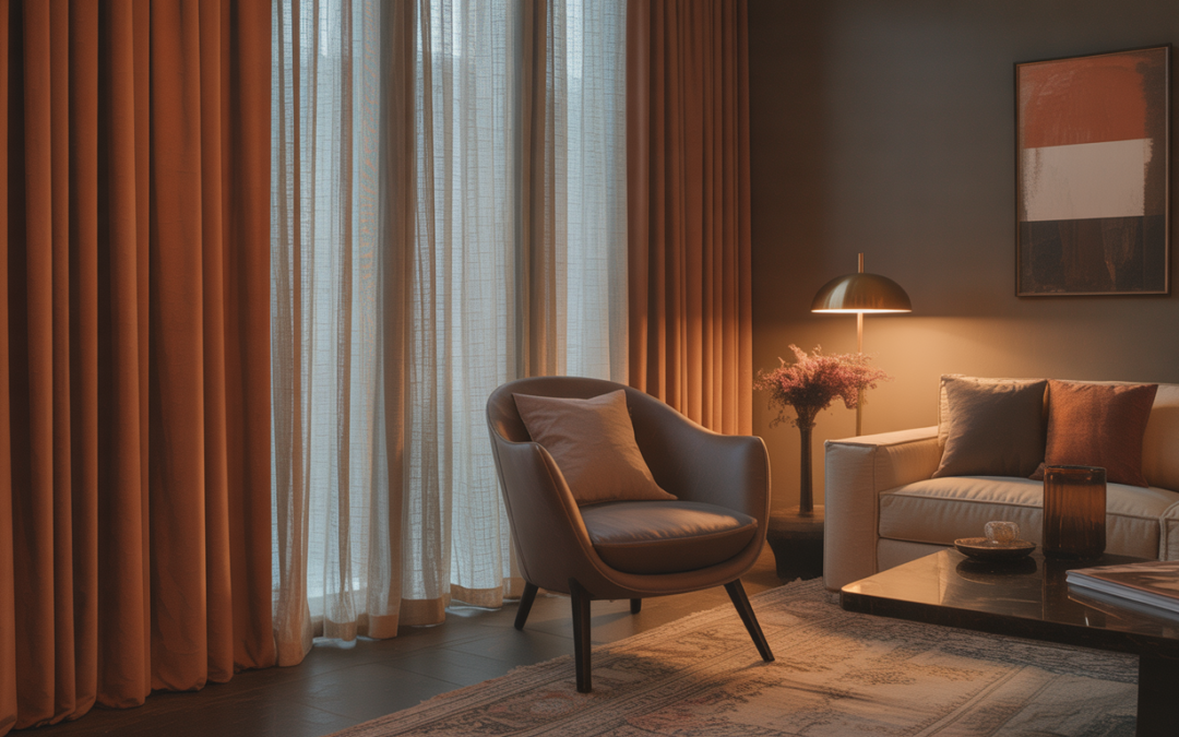 Rideaux terracotta : comment choisir la teinte parfaite pour votre intérieur