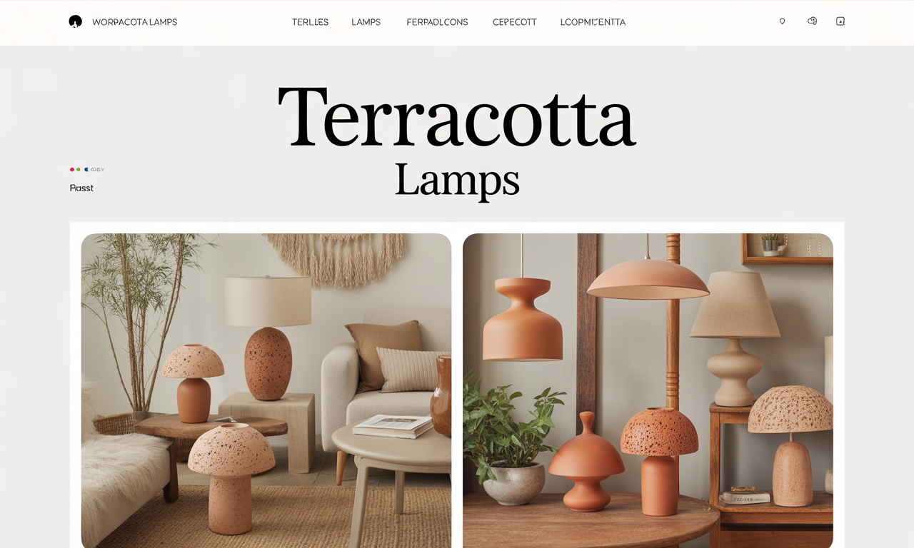 découvrez tout sur la lampe terracotta : styles variés, conseils d'utilisation et astuces pour sublimer votre décoration intérieure avec cette lampe authentique et chaleureuse.