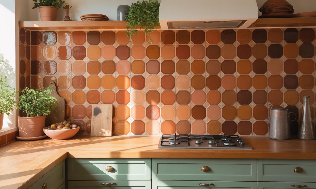 découvrez le zellige terracotta, l'alliance parfaite entre tradition artisanale et modernité, idéal pour sublimer vos revêtements décoratifs avec style et authenticité.