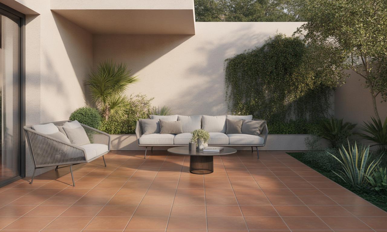 découvrez nos conseils pour choisir et poser un carrelage terrasse terracotta, alliant chaleur et durabilité pour un aménagement extérieur accueillant et résistant.