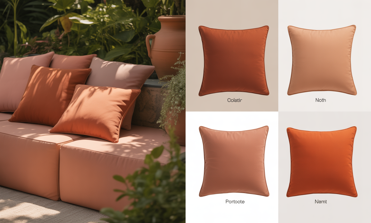 découvrez comment choisir la teinte idéale d'un coussin extérieur terracotta pour apporter une ambiance chaleureuse et conviviale à votre jardin.