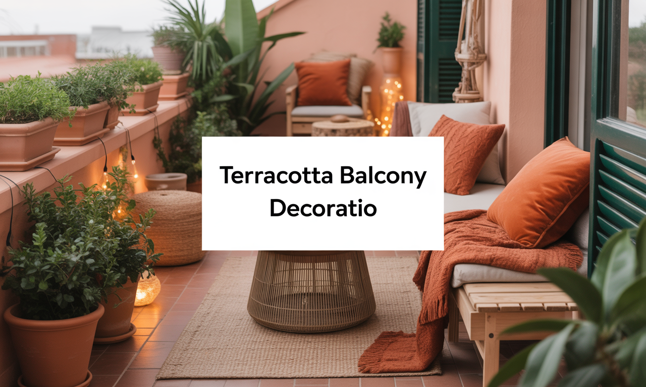 découvrez comment décorer votre balcon avec des teintes terracotta pour créer un espace chaleureux, accueillant et moderne, parfait pour profiter des beaux jours.