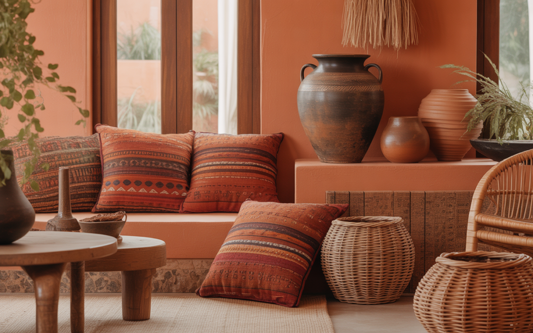 Déco ethnique terracotta : comment intégrer cette tendance chaleureuse dans votre intérieur
