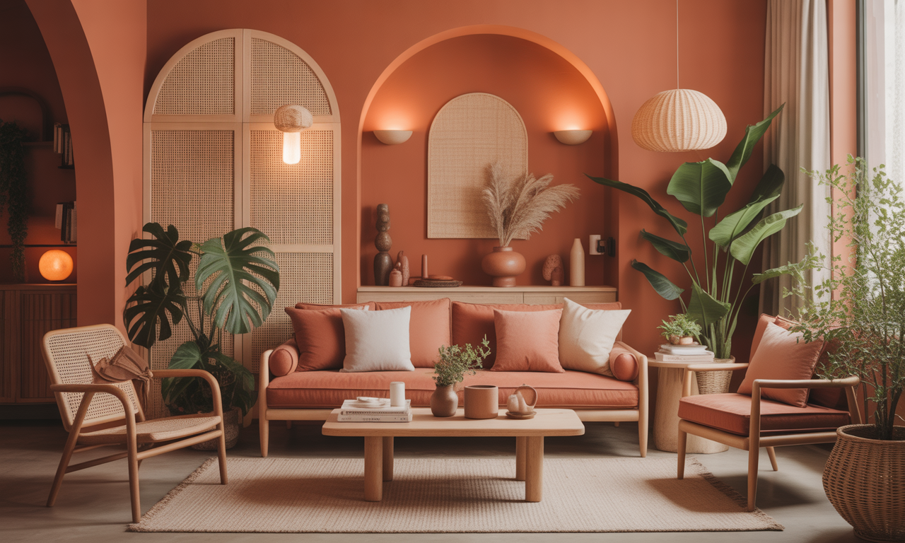 découvrez nos conseils pour aménager un salon terracotta alliant chaleur et style, et créez un espace accueillant et tendance grâce à une décoration harmonieuse.