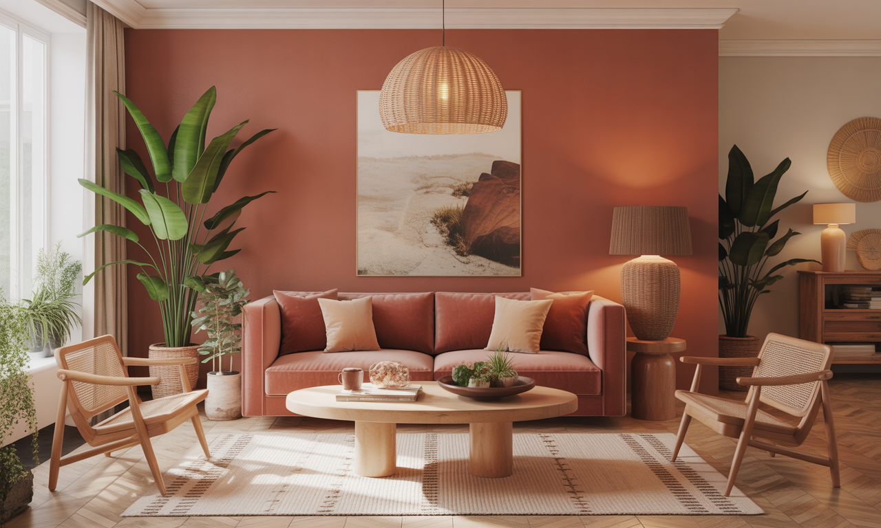 découvrez nos conseils déco terracotta pour un salon chaleureux et tendance. apprenez à harmoniser couleurs, meubles et accessoires pour un espace convivial et moderne.