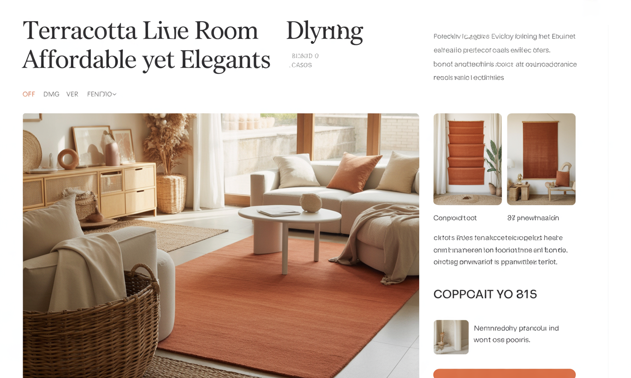 découvrez où acheter un tapis terracotta pas cher sans compromettre la qualité. nos conseils pour dénicher les meilleures offres et allier style et durabilité.