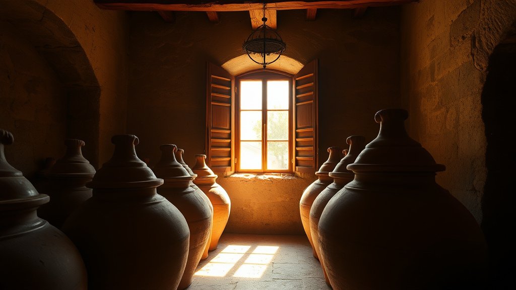 Tomettes anciennes patinées par le temps dans une maison provençale