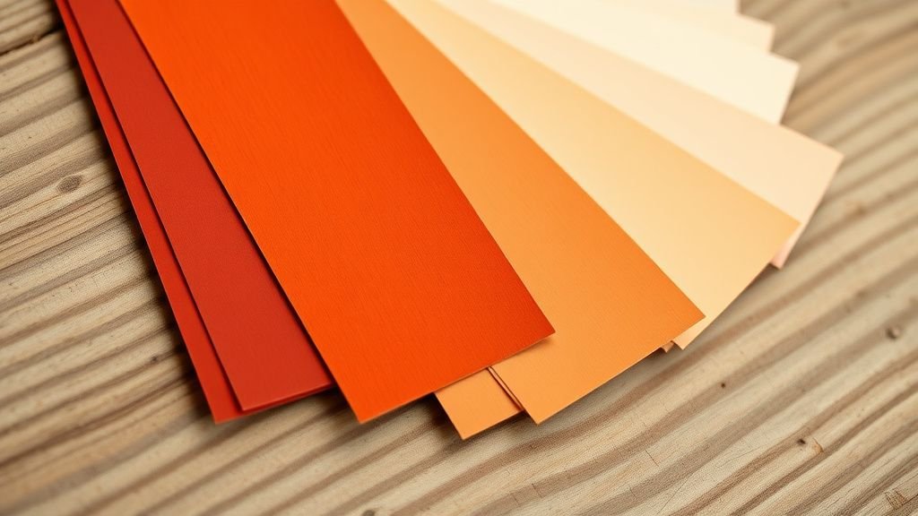 Nuancier peinture terracotta clair