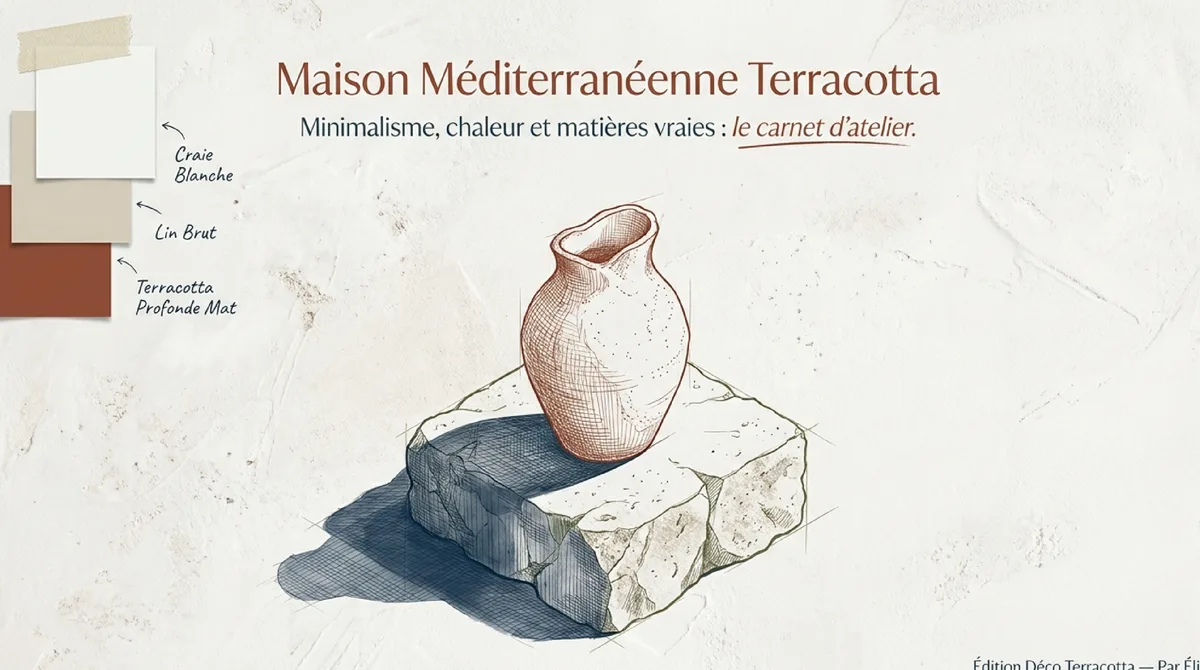 Infographie Une base méditerranéenne qui gagne en profondeur avec la terracotta