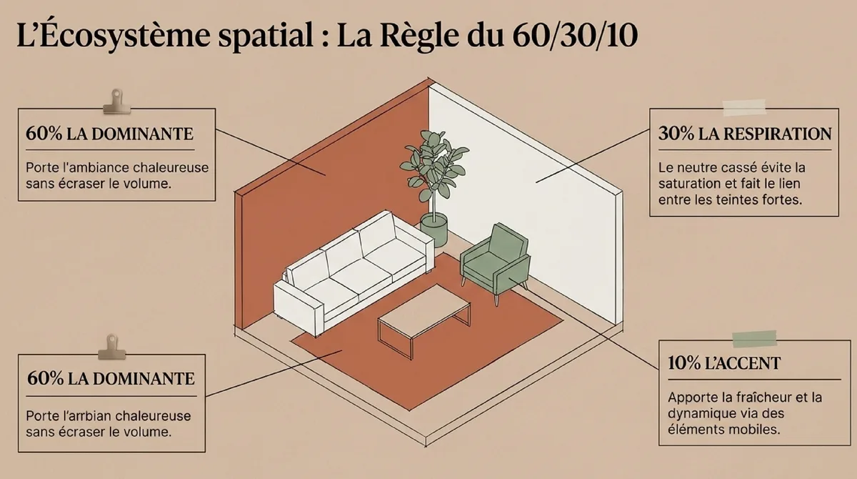 Infographie Nuances, contrastes et couleurs complémentaires : affiner son palette