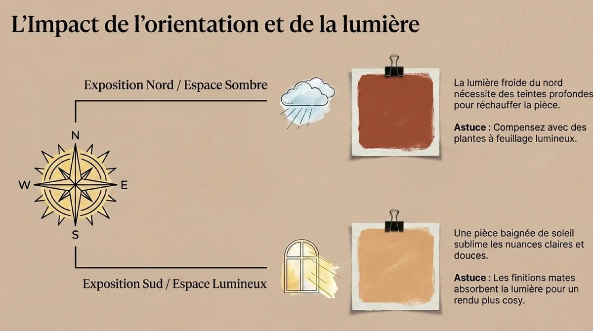 Infographie Trois règles à retenir pour une décoration terracotta vert