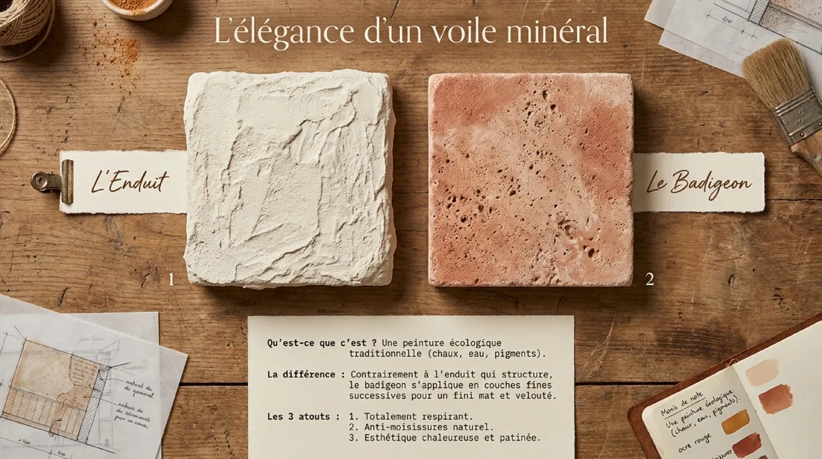 Infographie Choisir la chaux et les pigments : recettes, dosages et tableau pratique