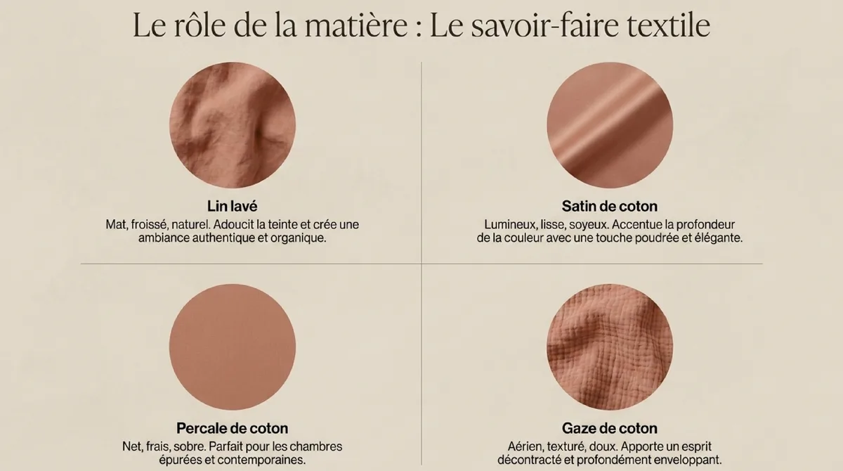 Infographie Les erreurs à éviter avec une parure terracotta