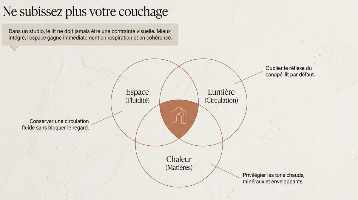 Infographie Rideau, tenture et alcôve textile : la solution la plus souple