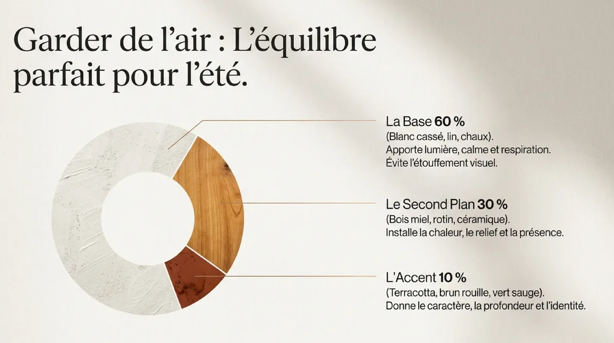 Infographie Pourquoi l’été appelle les tons terre