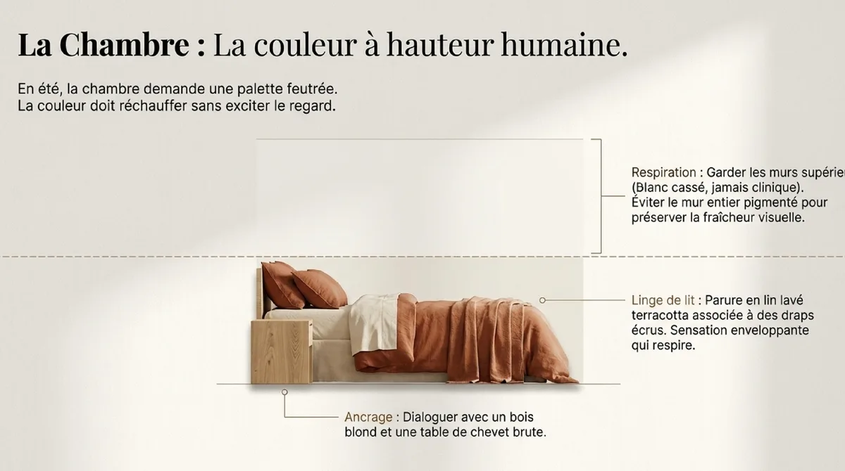 Infographie Matériaux et finitions : la matière avant l’effet