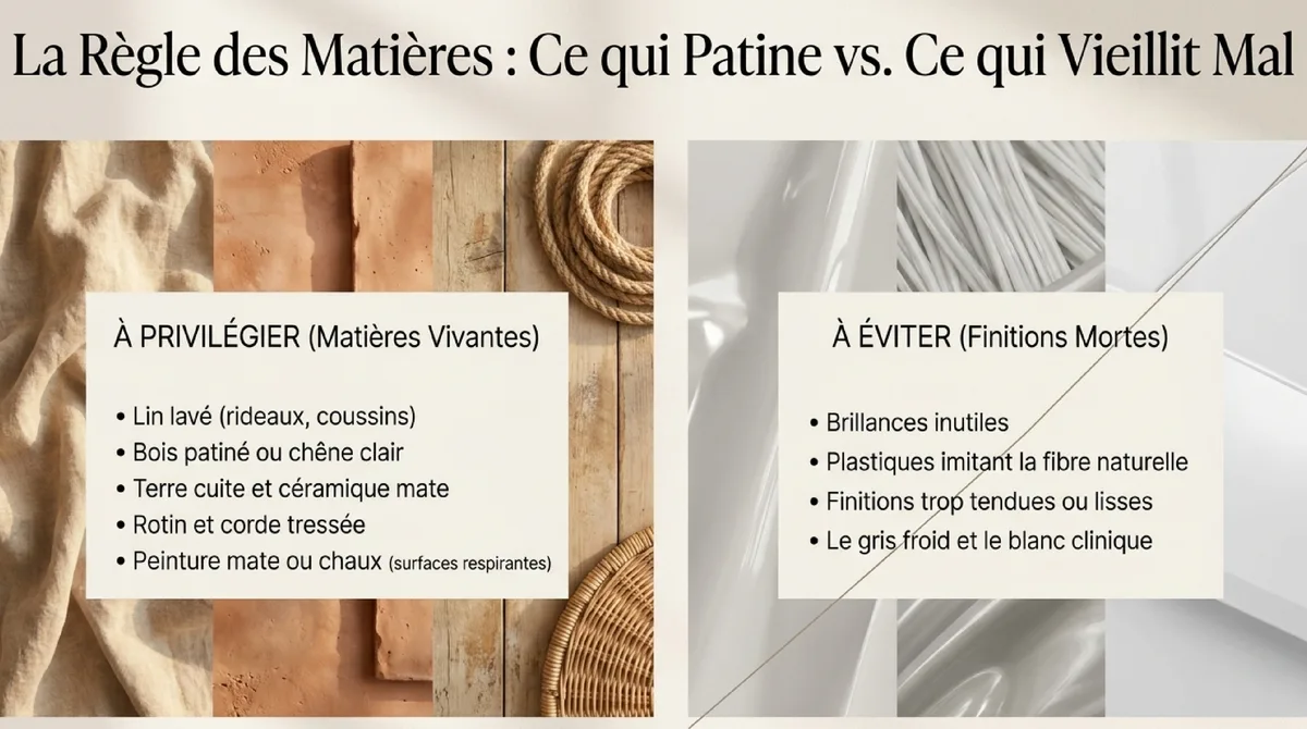 Infographie Trois règles à retenir pour réussir ce décor