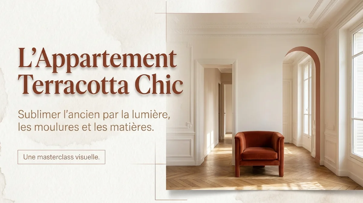 Infographie Pourquoi la terracotta sublime les appartements anciens