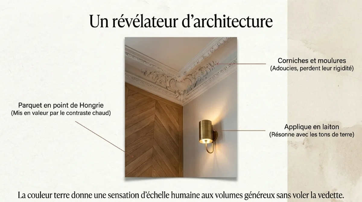 Infographie Cuisine et salle de bain : la matière avant l’effet