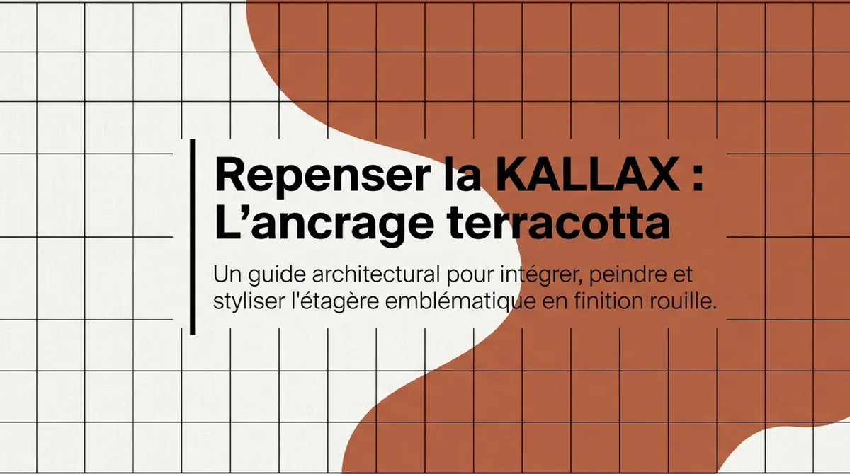Infographie Avant d'acheter ou de repeindre une KALLAX rouille