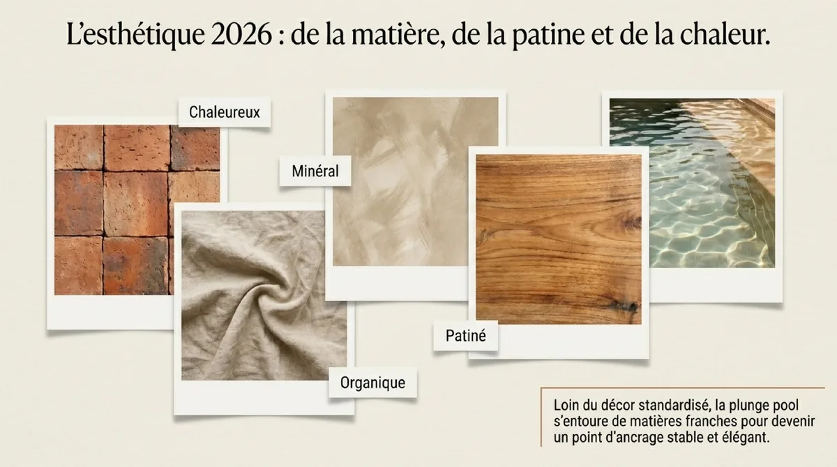 Infographie Installer une plunge pool sans étouffer le jardin