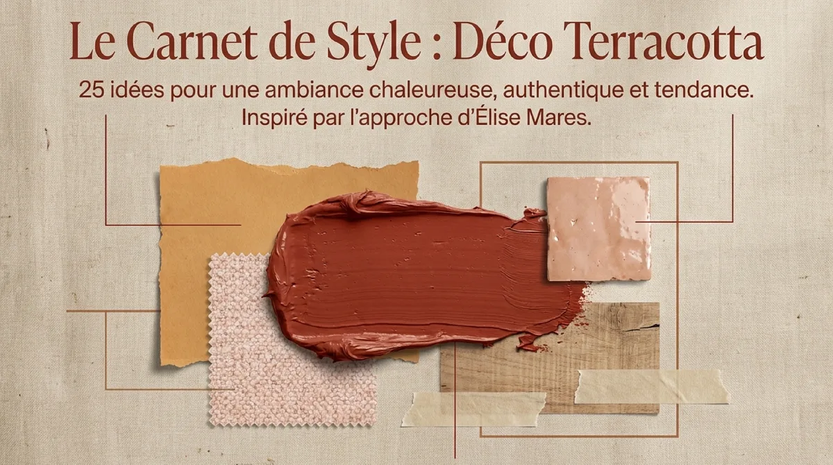 Infographie Origine et définition précise de la couleur terracotta en déco