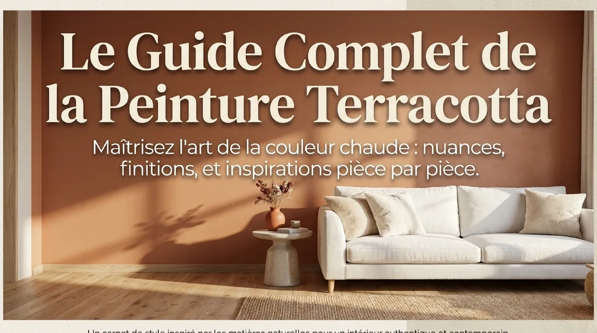 Infographie Guide pratique pour sublimer votre intérieur avec la terracotta