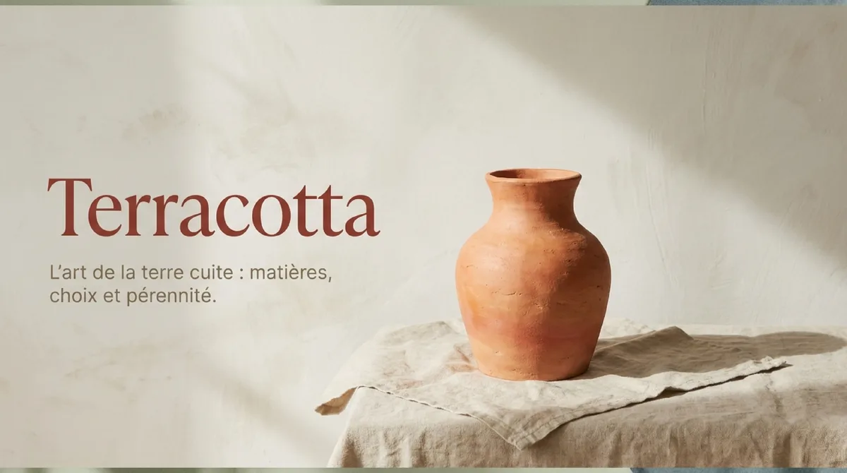 Infographie Terracotta : définition, histoire et caractéristiques pour bien choisir ses accessoires
