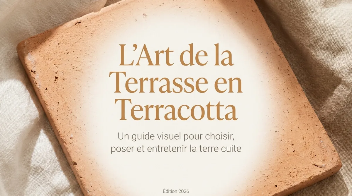 Infographie Pourquoi opter pour une terrasse terracotta : teintes, ambiance et harmonie