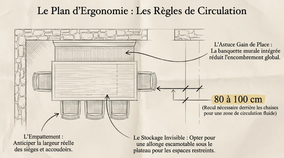 Infographie Fonctionnalité, modularité et praticité : choisir une table extérieure adaptée