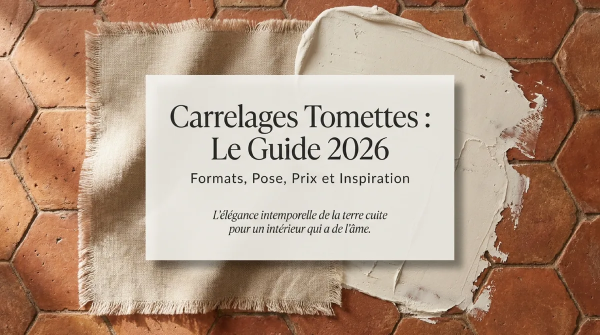 Infographie Les formats des carrelages tomettes : comprendre ce que l'on pose