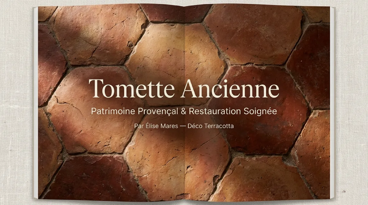 Infographie L'origine de la tomette ancienne : un patrimoine artisanal vivant