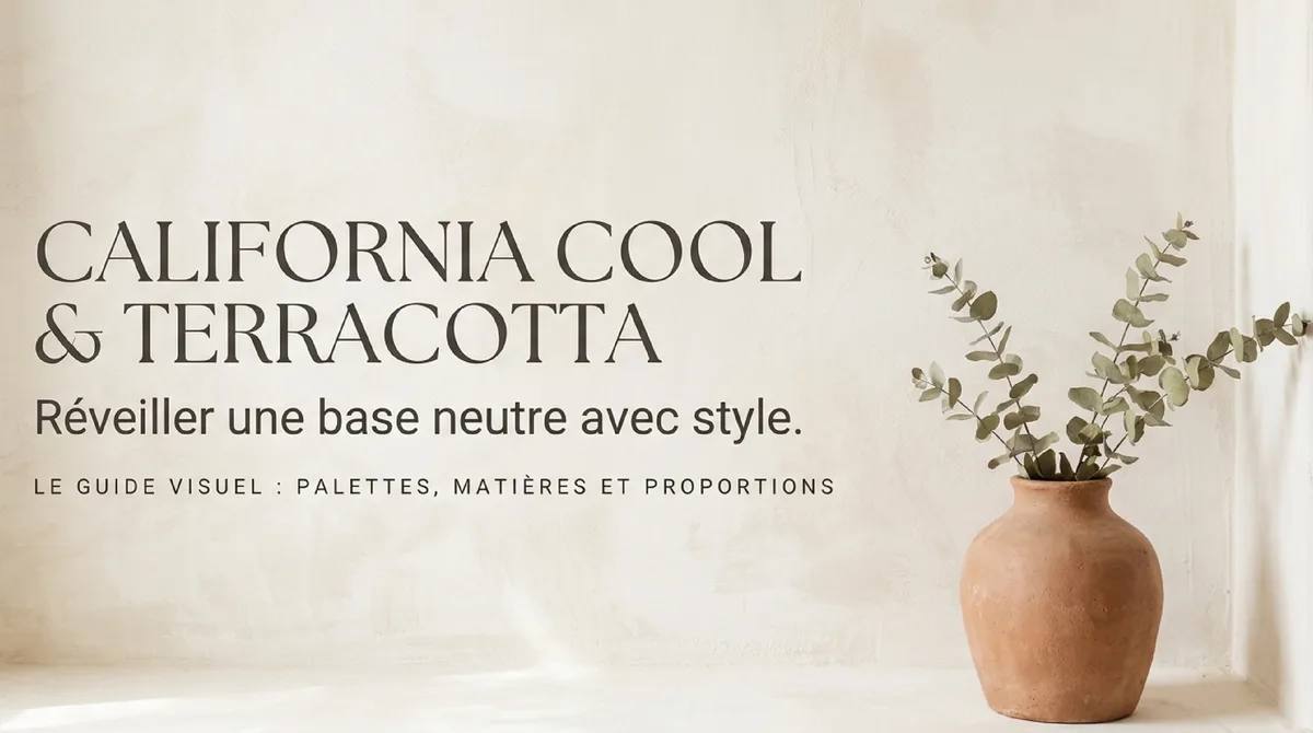 Infographie Les associations de couleurs les plus justes avec le terracotta