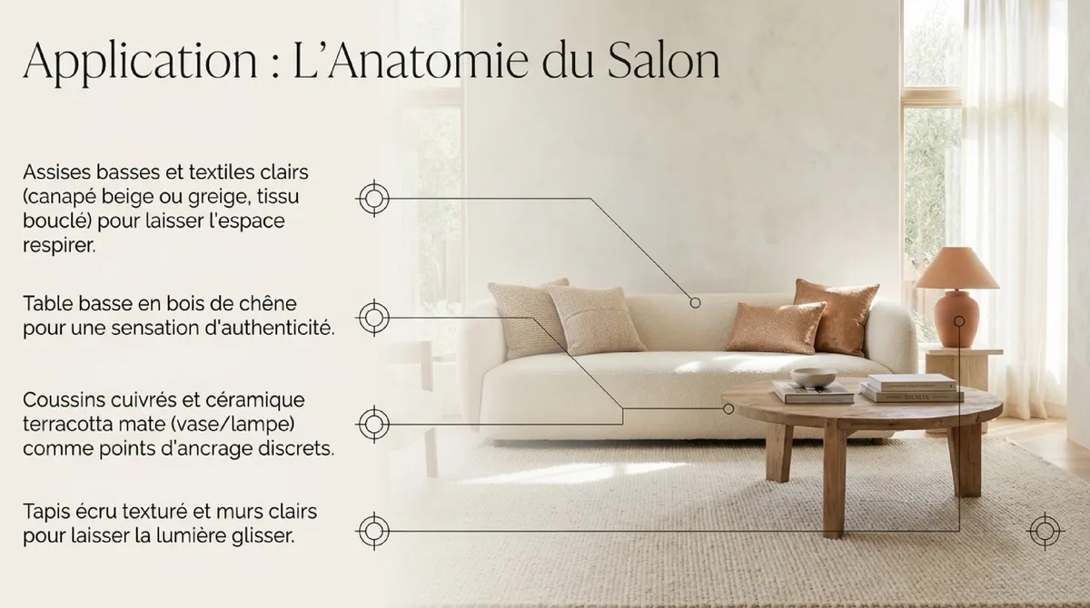 Infographie Chambre, entrée, salle à manger : où placer la chaleur