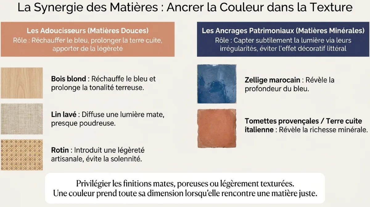 Infographie Quelles matières renforcer avec cette association
