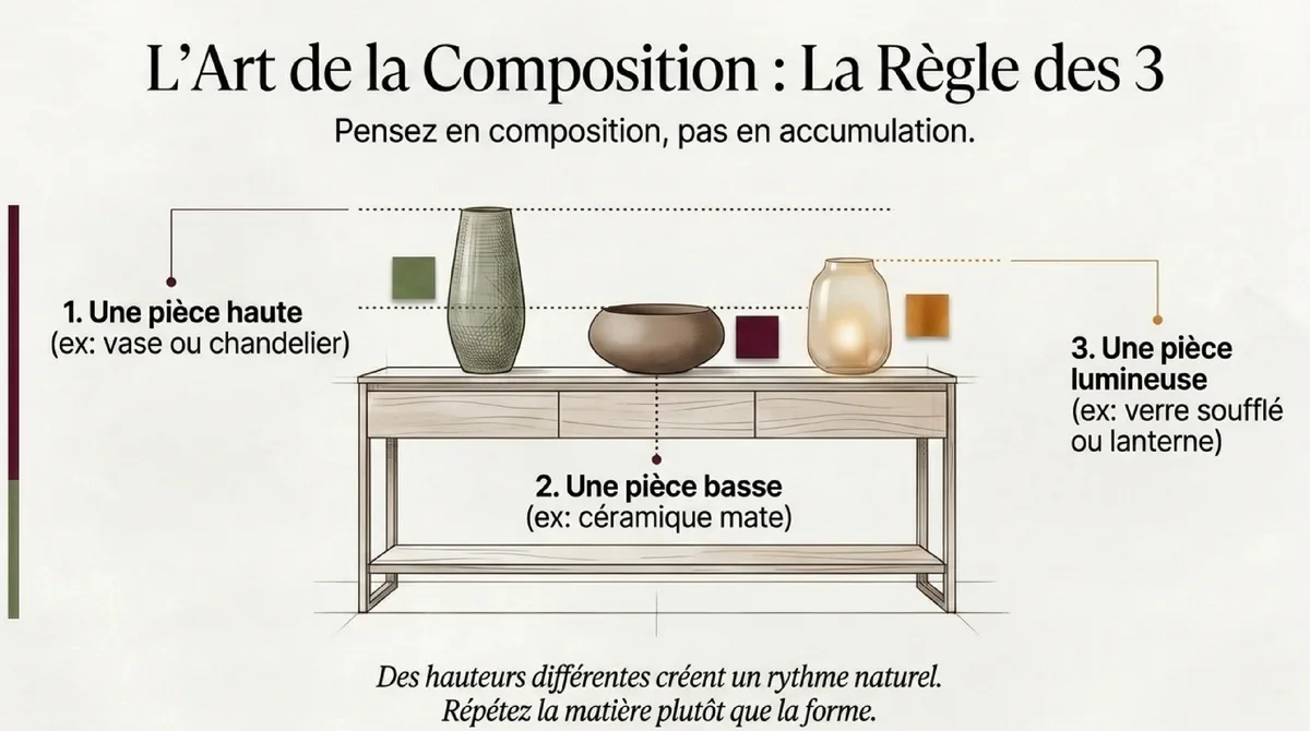 Infographie Comment intégrer une collection saisonnière dans un intérieur existant